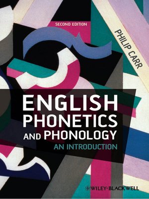 cover image of English Phonetics and Phonology